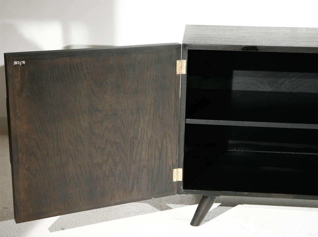 Ebonized Two-Door Cabinet by William Haines 2