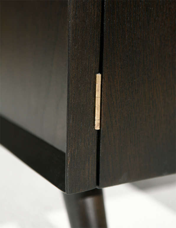 Ebonized Two-Door Cabinet by William Haines 5