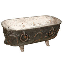 Antique Chinese Cast Iron Tub