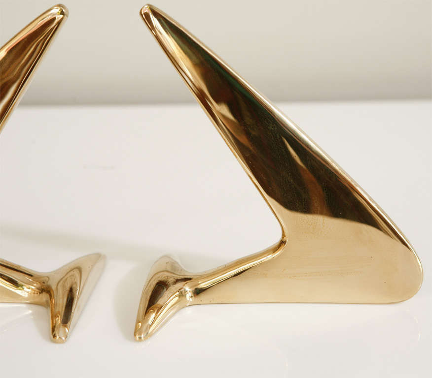 Carl Aubock Bookends In Excellent Condition In Los Angeles, CA