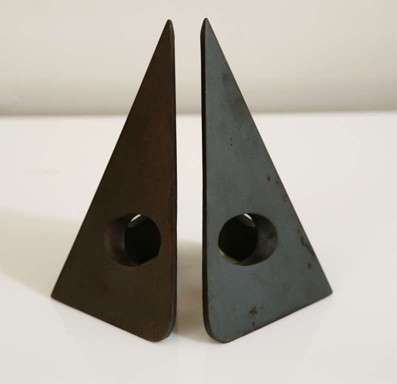 Bronze Carl Aubock Bookends