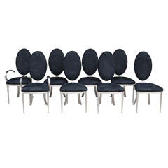 Set of Eight Dining Chairs by Design Institute of America