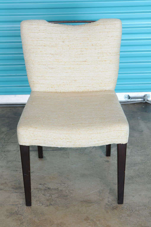 Mahogany 8 Dining Chairs by Paul Frankl