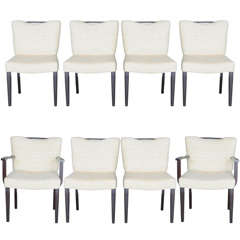 8 Dining Chairs by Paul Frankl