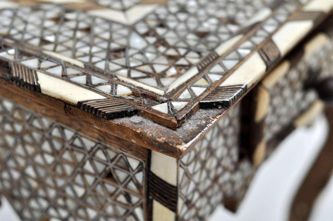 Mosaic Moroccan Side Table 4