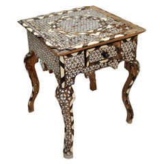 Mosaic Moroccan Side Table
