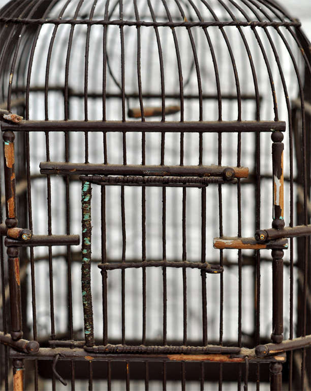 Vintage Birdcage In Fair Condition In Phoenix, AZ