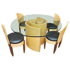 Artist, Richard Judd, Dining Table With Four Chairs