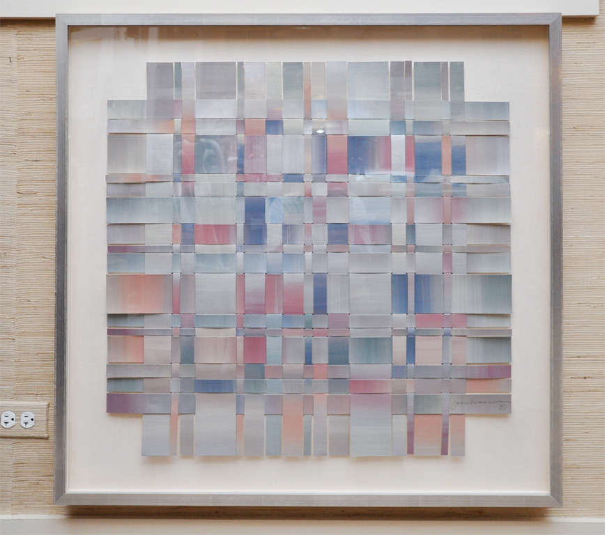 Hand Woven Art, Framed