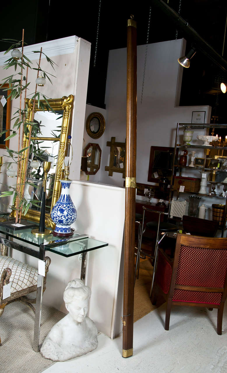 brass library ladder