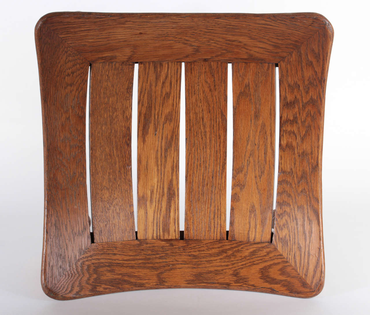 19th Century Liberty & Co. /Leonard Wyburd Egyptian Revival Oak Thebes Stool, circa 1890-1895 For Sale