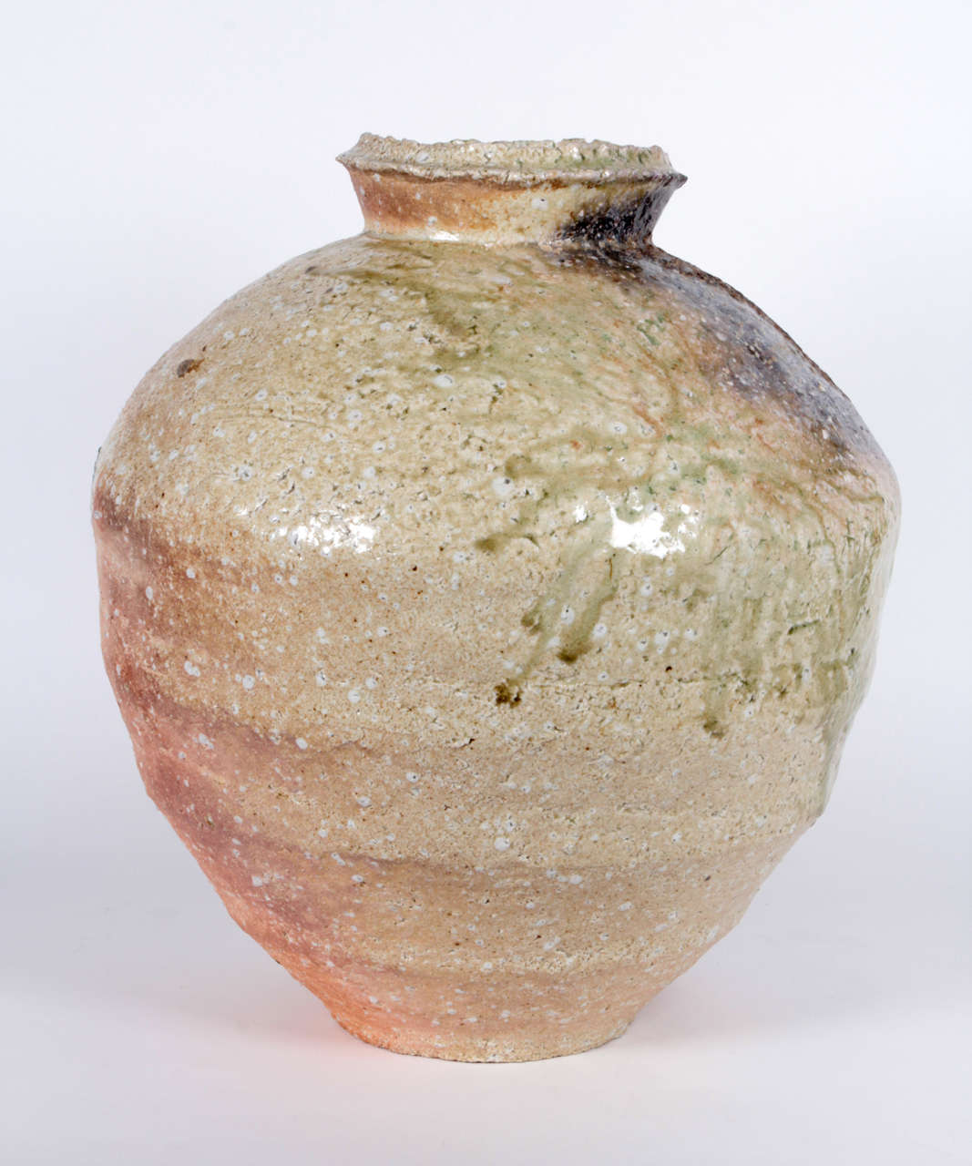 Kishimoto Kennin Japan Hand Thrown Monumental 