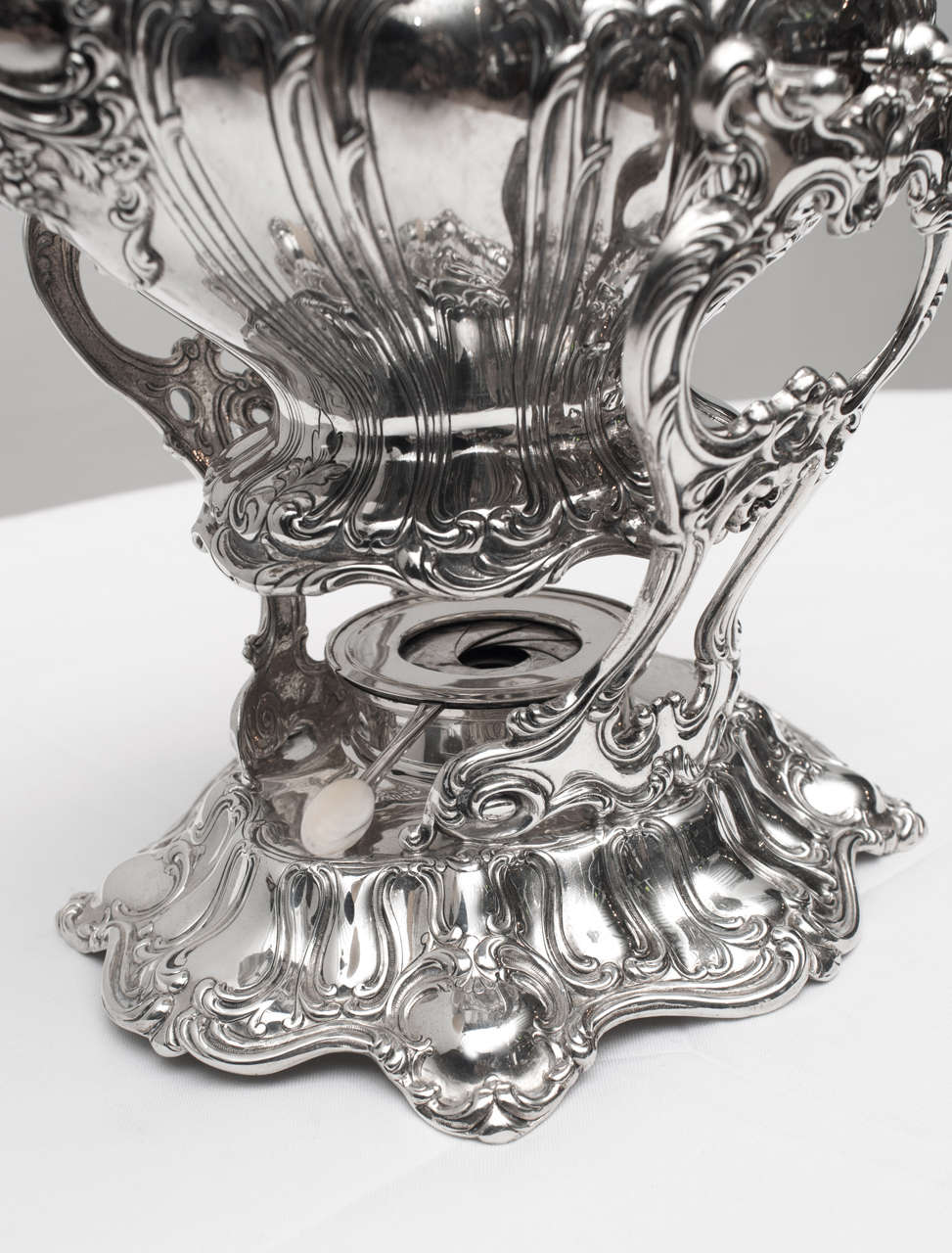 Gorham Sterling Silver Chantilly Grand Tea And Coffee Set 1