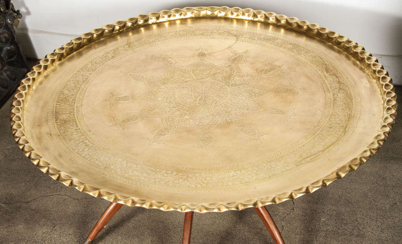 large round table tray