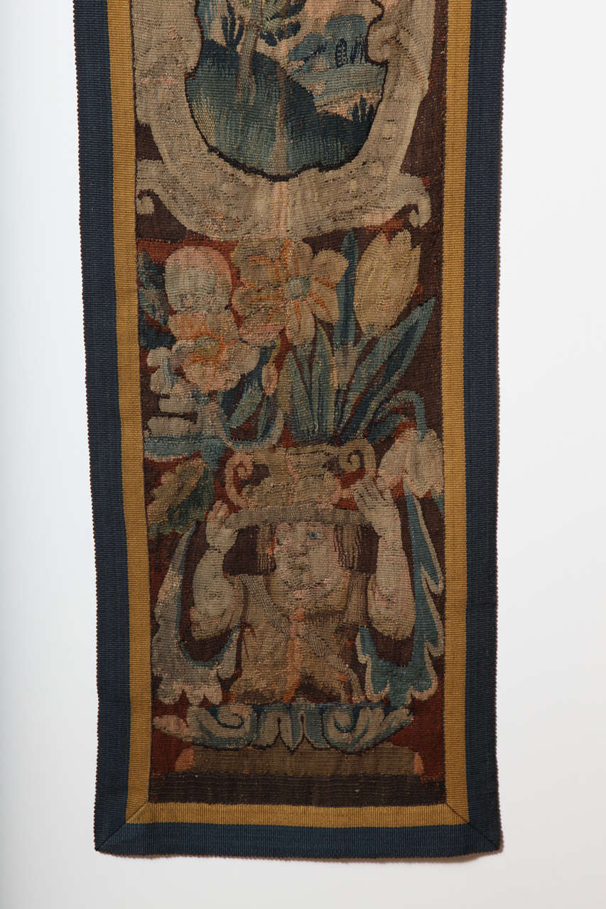 19th Century Continental, Tapestry Fragment For Sale 2