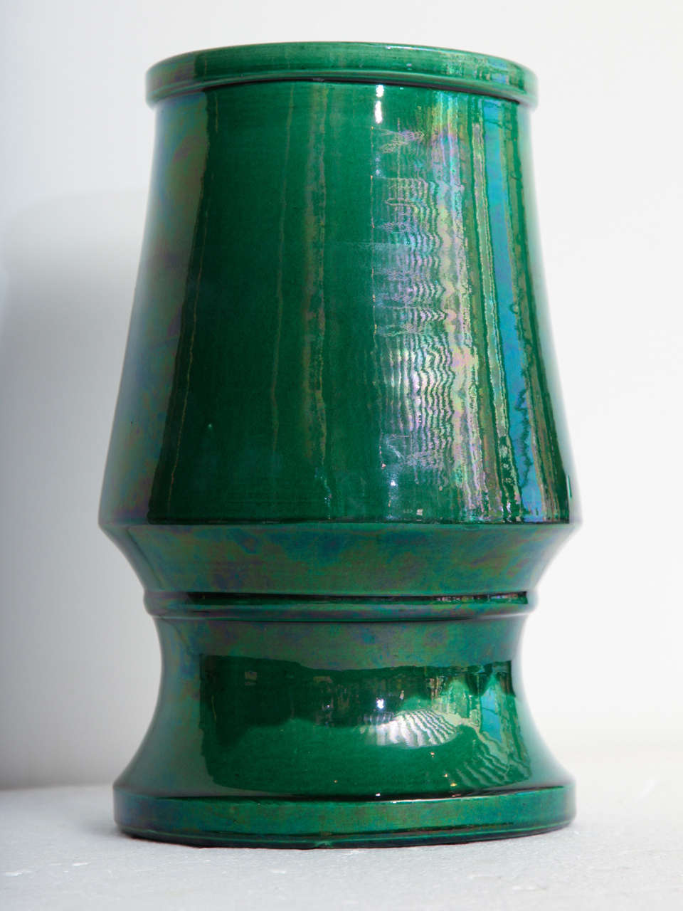 Japanese Awaji Vase, circa 1910 In Good Condition For Sale In New York, NY