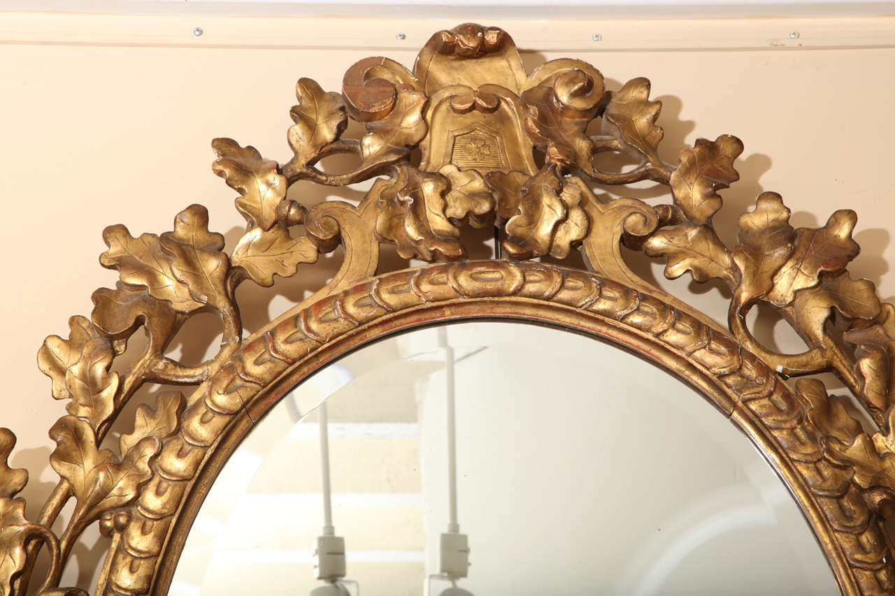 Mid-19th Century English Gilded Mirror In Good Condition In New York, NY