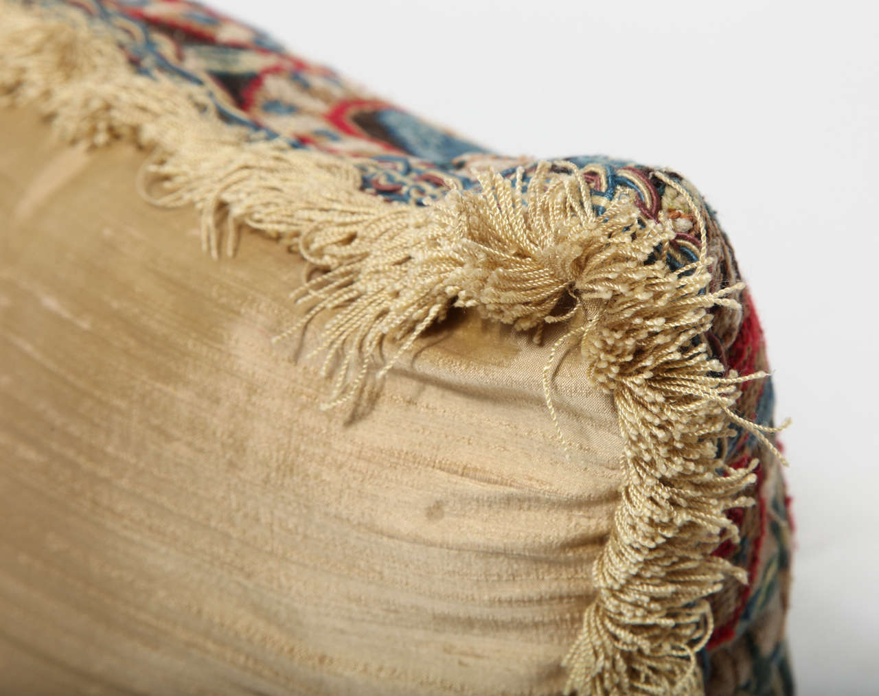 18th Century Tapestry Fragment Made into a Cushion at 1stDibs