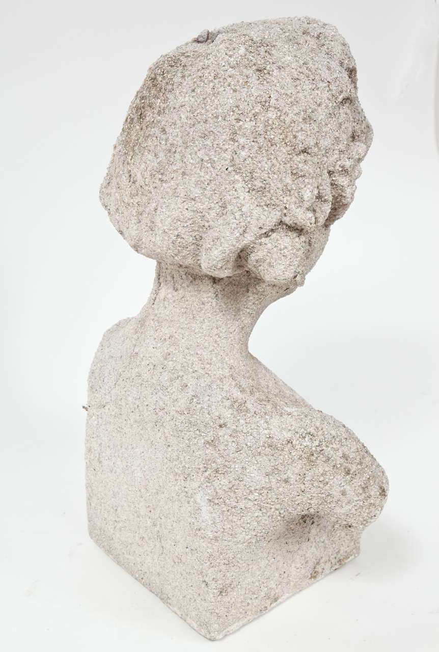 Limestone Bust 1