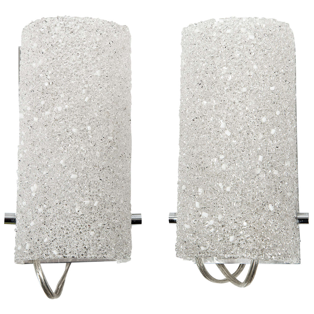 Pair of Beaded Sconces