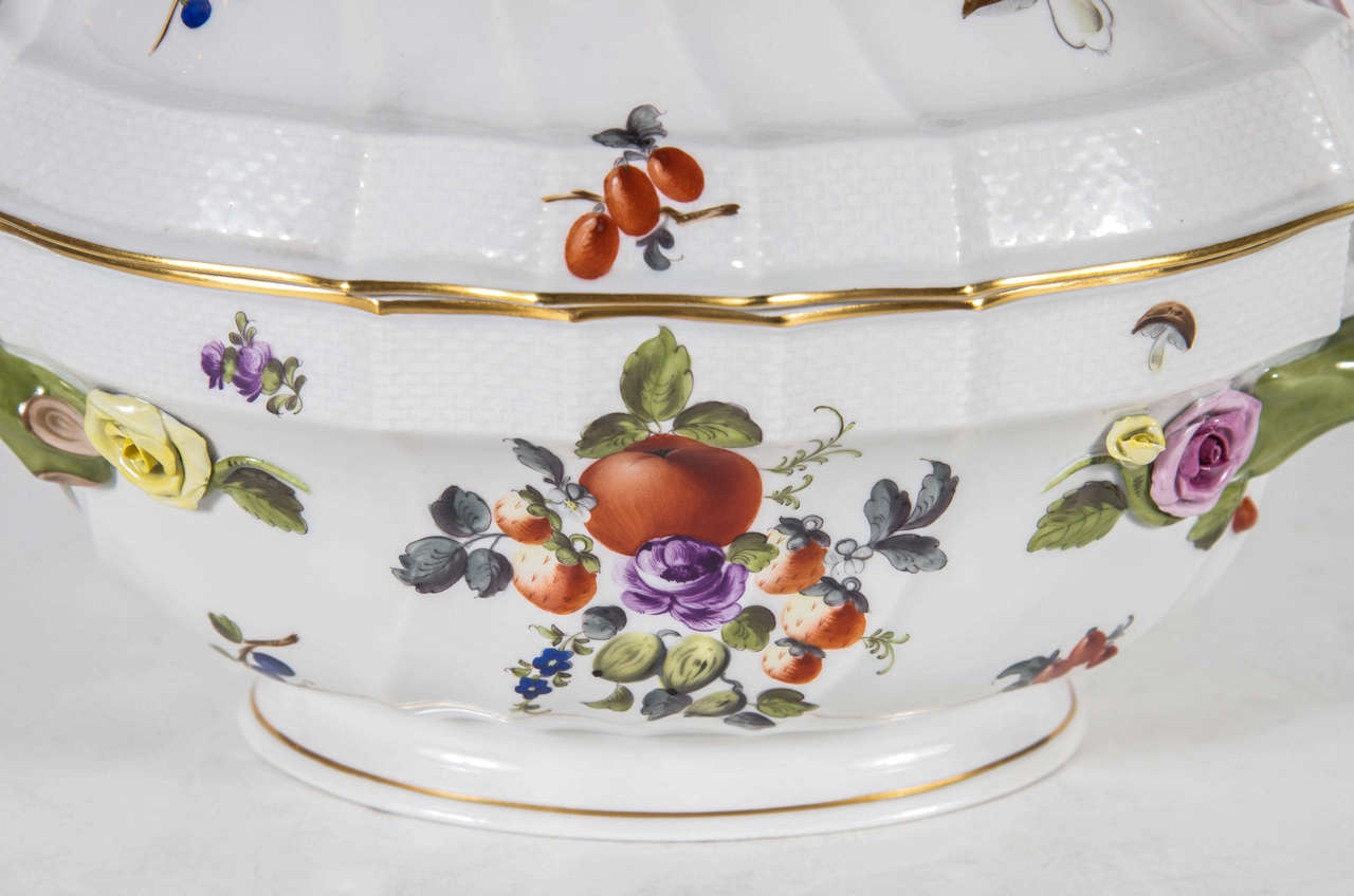 Regency Exquisite and Fine Porcelain Tureen by Herend