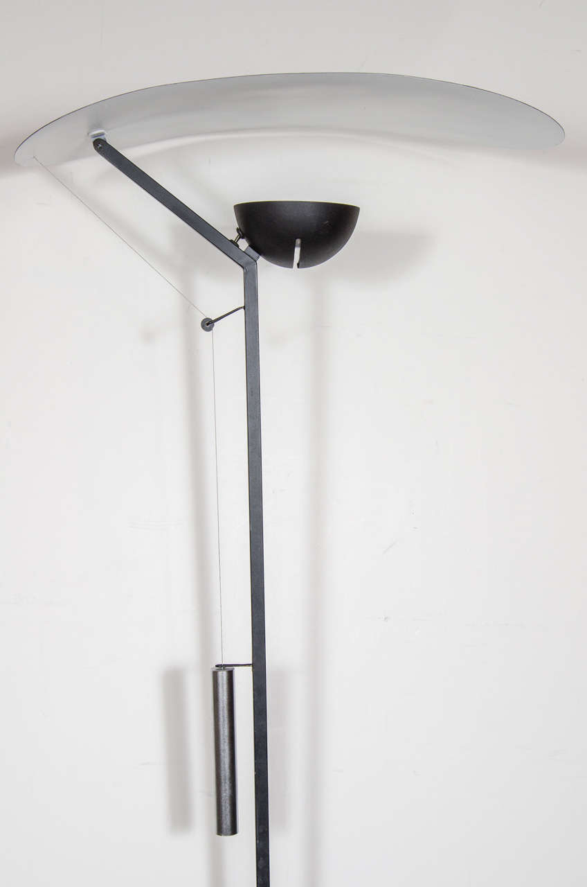 Late 20th Century Mid-Century Modernist Cantilever Floor Lamp by Patrick Naggar