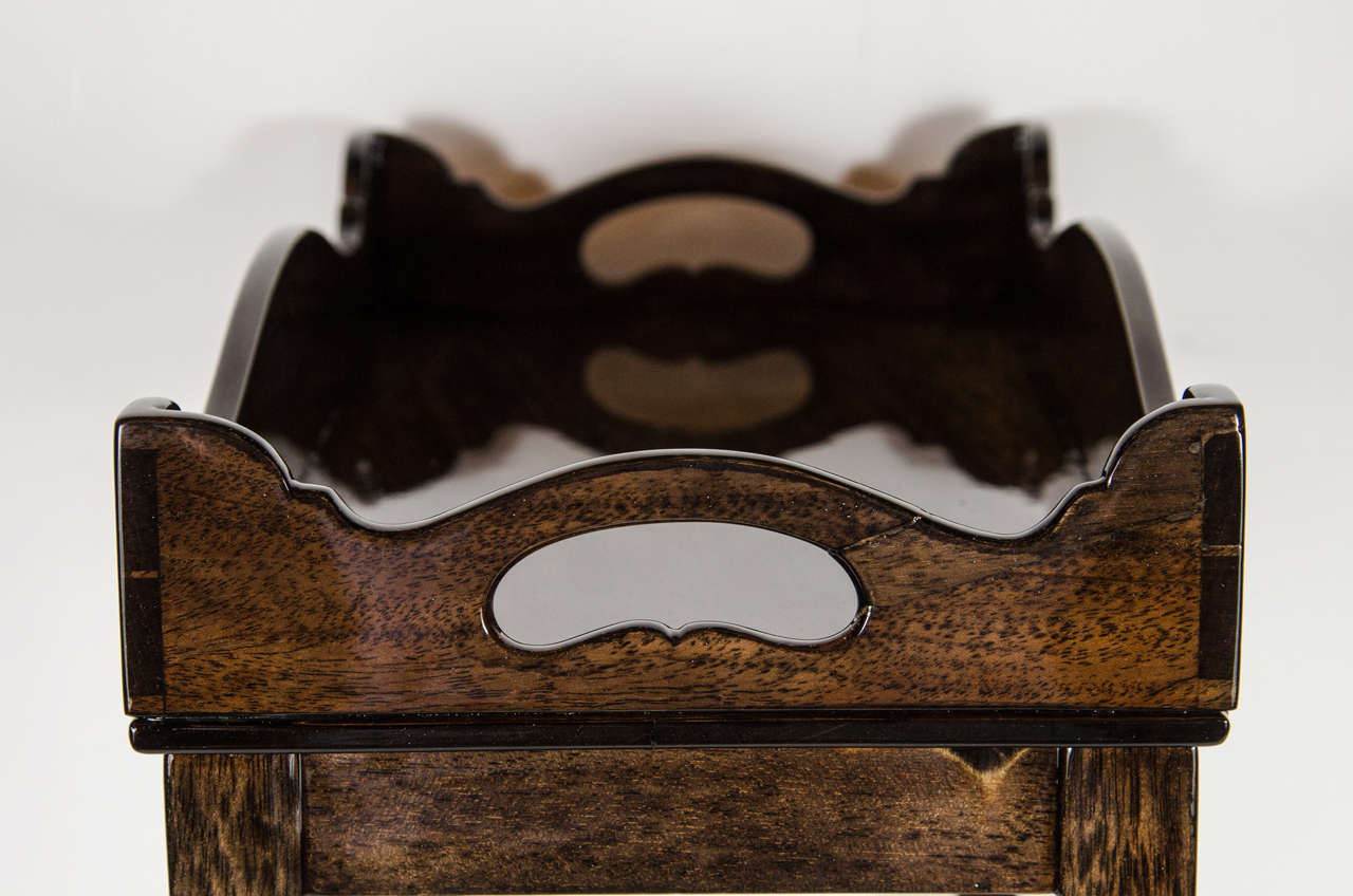 Elegant 1940s Fine Mahogany Pembroke Table In Excellent Condition In New York, NY