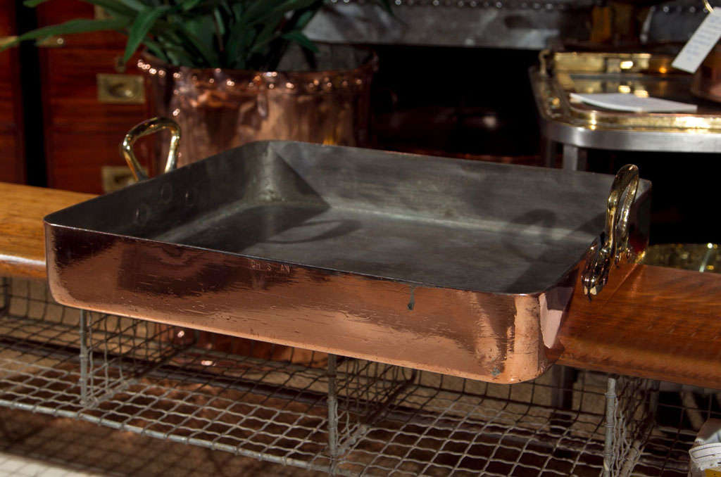 Copper Oblong Pan