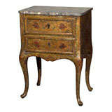 Antique Early Italian 2-Drawer Stand