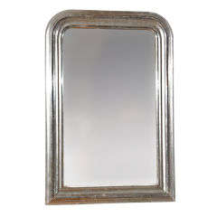 Small Silver Gilt Louis Philippe Mirror