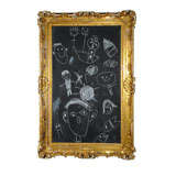 Ornate Frame with Blackboard