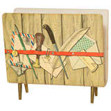 Magazine Holder by Piero Fornasetti
