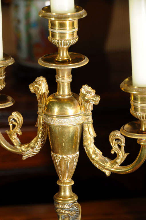French First Empire Candelabra