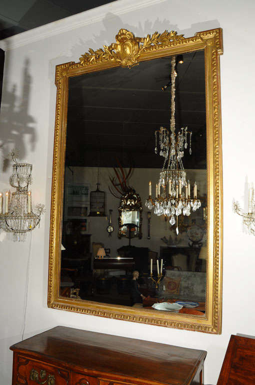Large Louis XVI Style Mirror