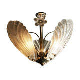 Austrian Scallop Leaf And Flower Light