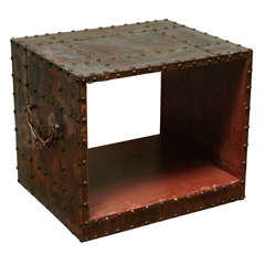 Spanish Copper clad side table