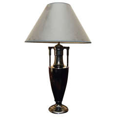 Lacquered  Classical Urn Lamp