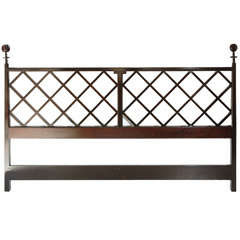 Lattice Headboard by Parzinger Originals