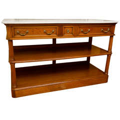 Lovely  French Neoclassical Console/Sideboard table