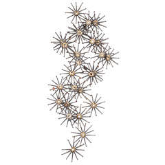 DeGroot Starburst Metal Wall Sculpture