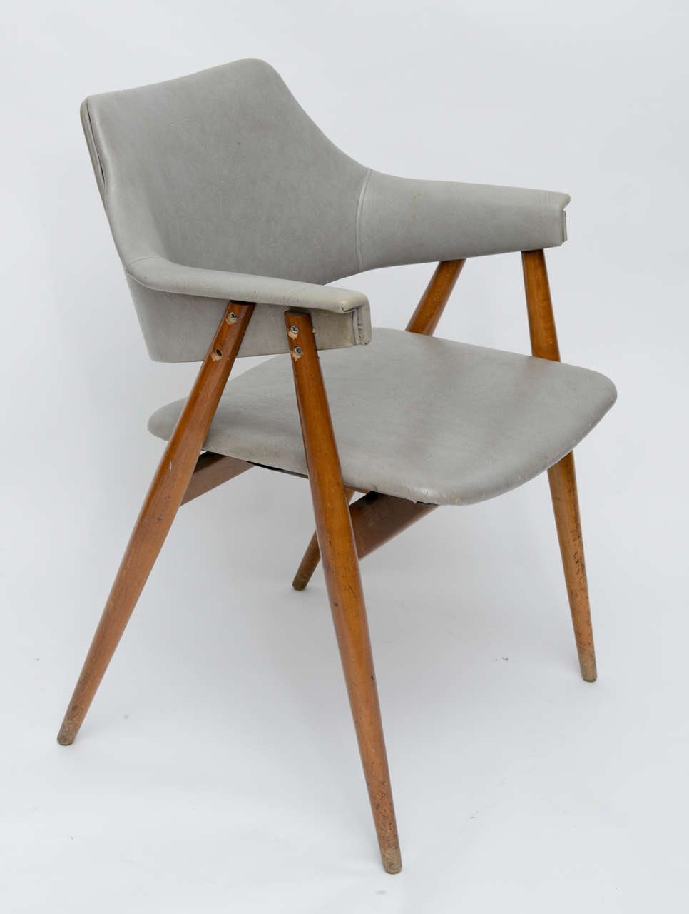 Mid-Century Modern Wooden MCM chair attributed to Paul McCobb 1950