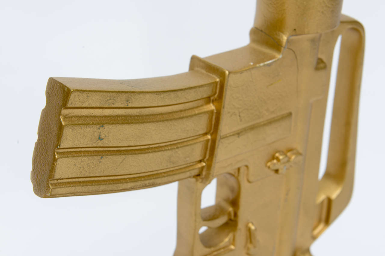 Metal Philippe Starck Machine Gun Lamp, 20th Century For Sale