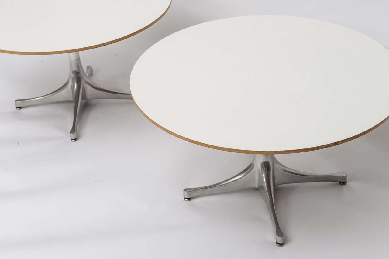 Mid-20th Century George Nelson for Herman Miller Swag Leg Side Tables, 1960s