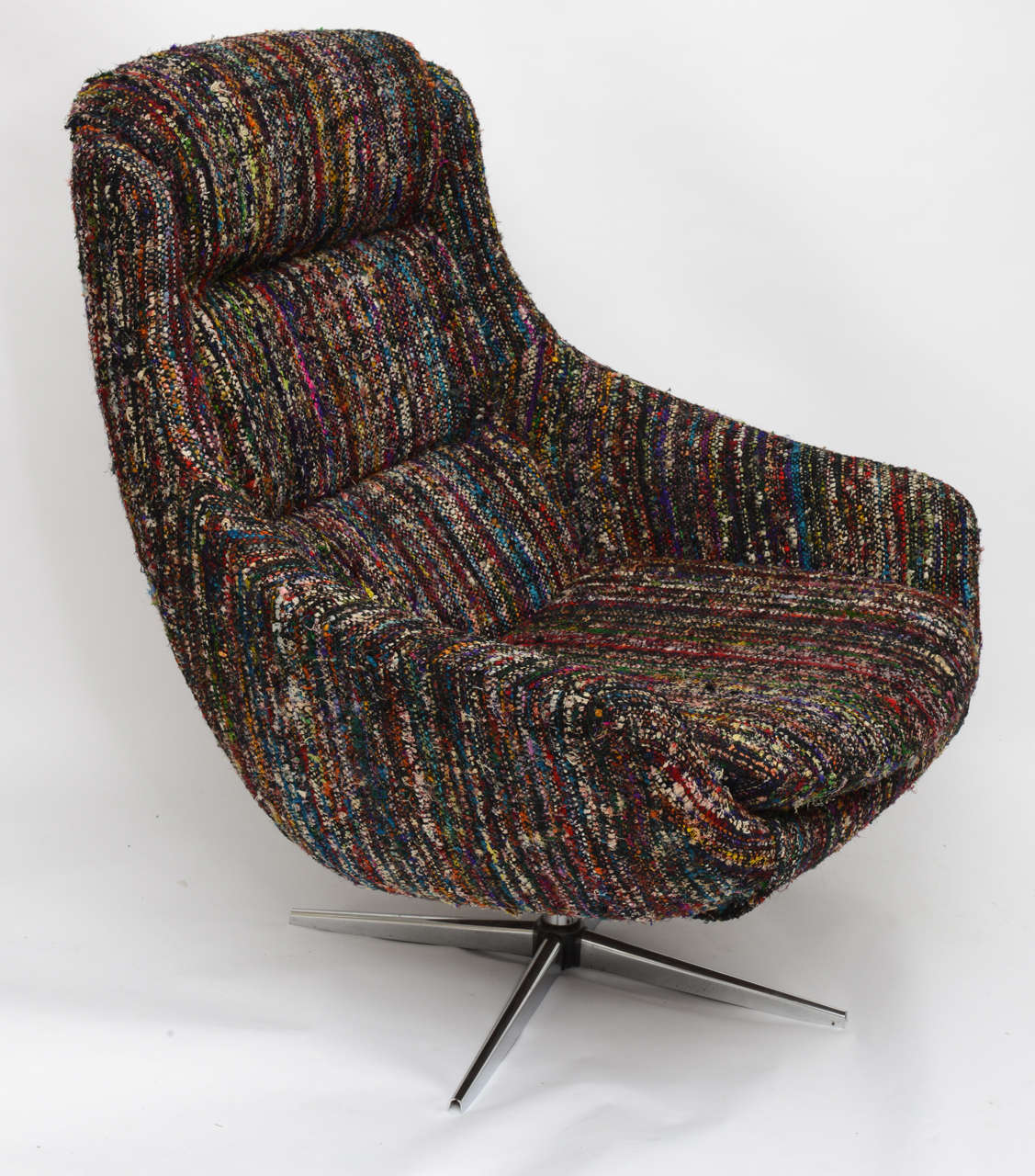 Custom MCM Chair in Vintage Chanel Fabric 1960s at 1stDibs chanel