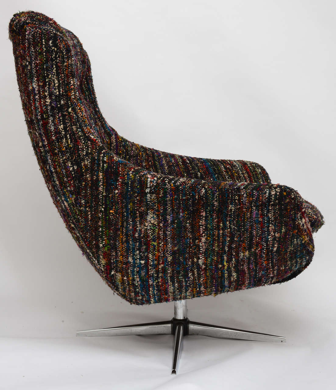 Custom MCM Chair in Vintage Chanel Fabric 1960s at 1stDibs chanel
