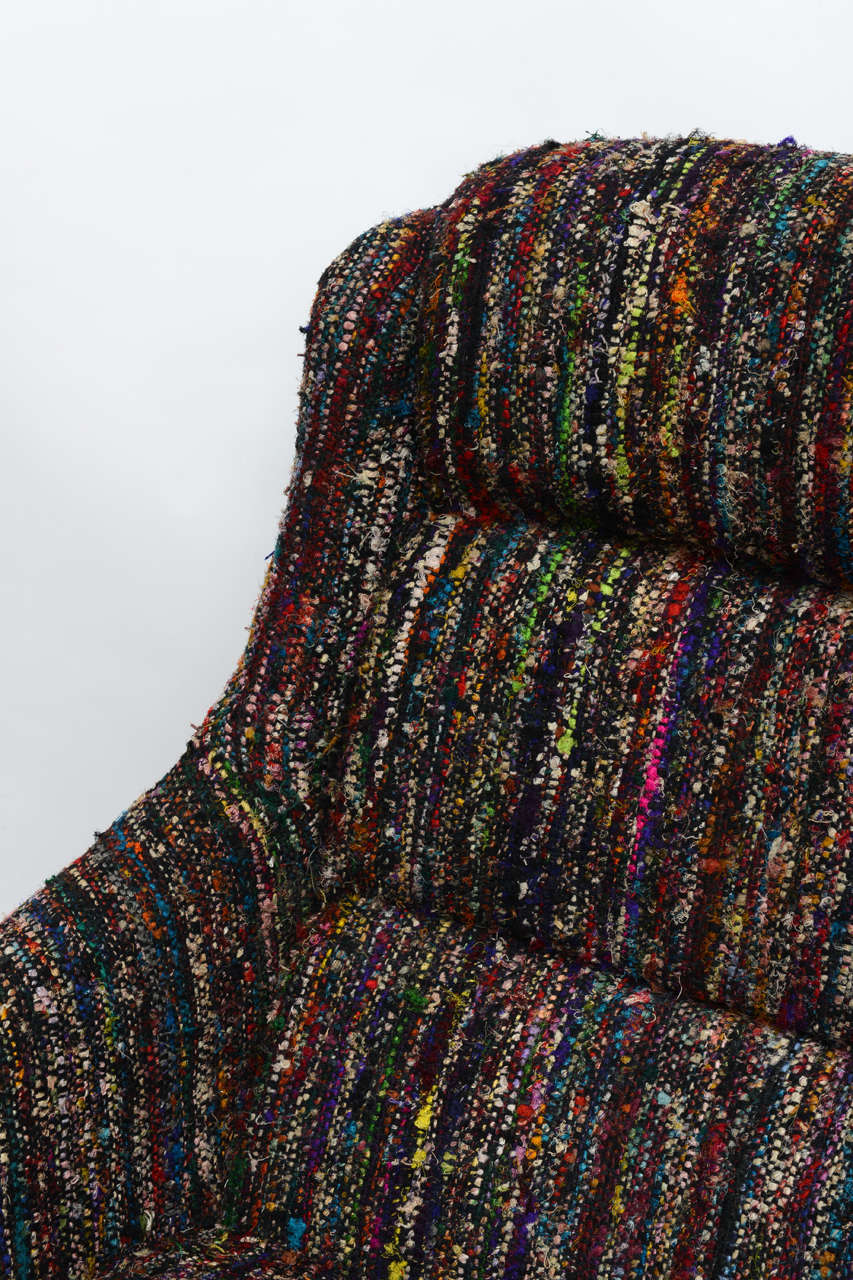 Custom MCM Chair in Vintage Chanel Fabric 1960s at 1stDibs chanel