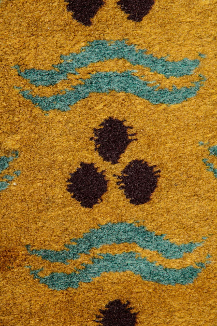 Turkish Carpet with 'Cintamani' Pattern