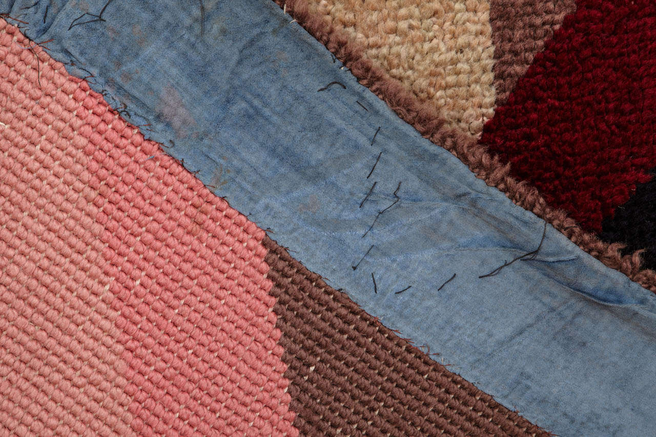 Paire de tapis Art déco français des années 1930 État moyen - En vente à Milan, IT