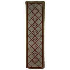Tappeto Art Deco francese stretto