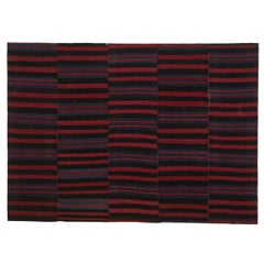 Vintage Tibetan Striped Nambu Textile